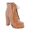 MONCLAIR-1A Honey Patent - ShoeNami