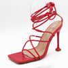 NELLY Matte Red - ShoeNami