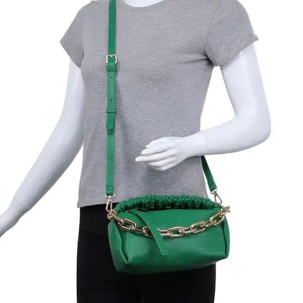 NYOMI/32022 BAG Green - ShoeNami