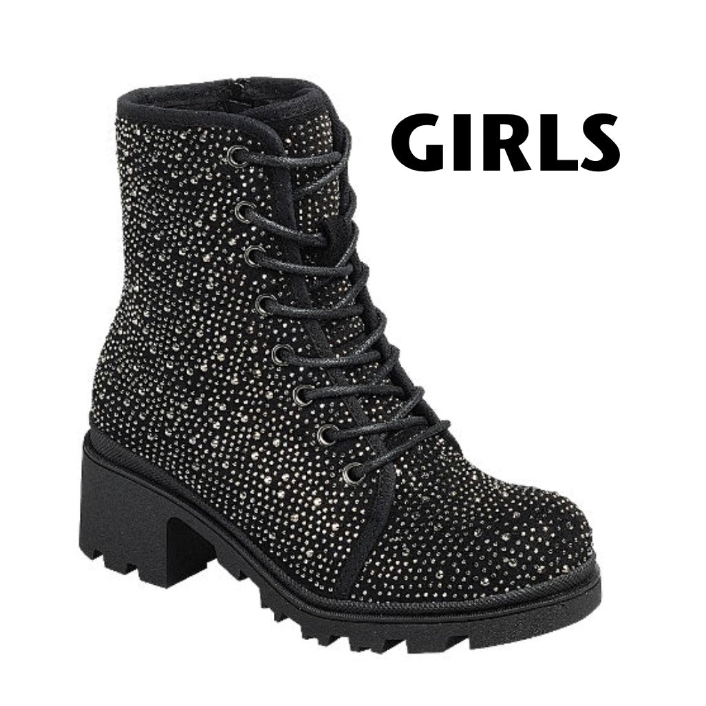 PACIFIC-11K KIDS Black - ShoeNami