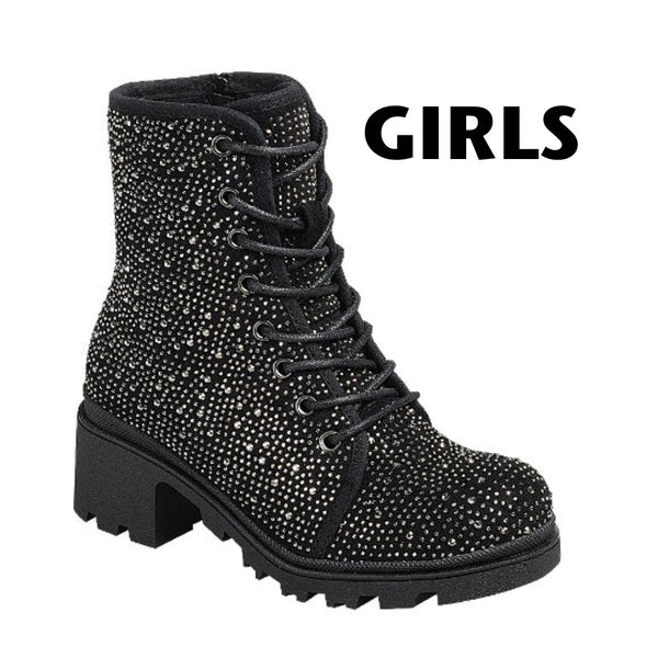 PACIFIC-11K KIDS Black - ShoeNami