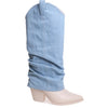 PRAIRIE GIRL Denim/Beige - ShoeNami