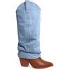 PRAIRIE GIRL Tan/Denim - ShoeNami