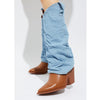 PRAIRIE GIRL Tan/Denim - ShoeNami