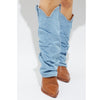 PRAIRIE GIRL Tan/Denim - ShoeNami