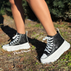 RAVE NIGHTS Black - ShoeNami