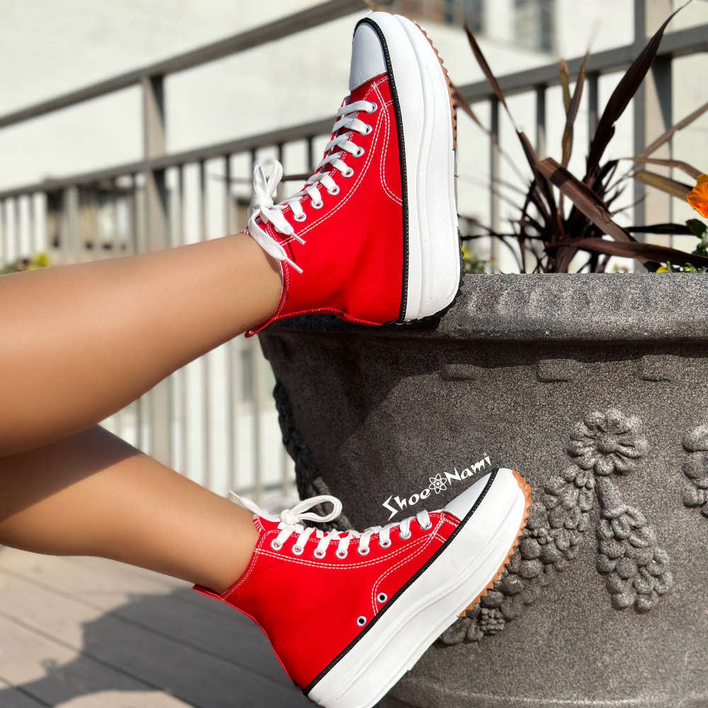 SECONDLINE/A2035 Red - ShoeNami