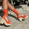 SICILY-1 Orange - ShoeNami