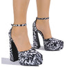 SNOW WHITE Black/White - ShoeNami