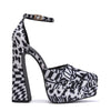 SNOW WHITE Black/White - ShoeNami