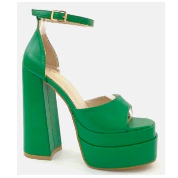 STACK-02 Green - ShoeNami