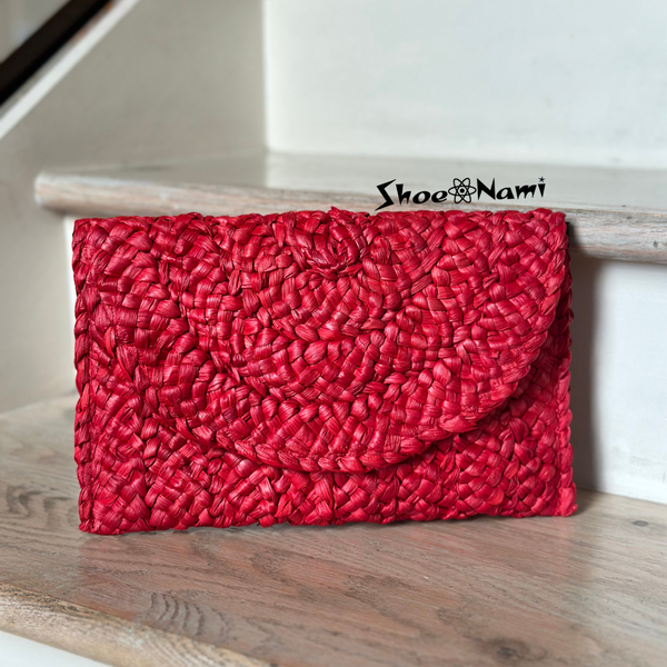 STRAW BAG Red - ShoeNami