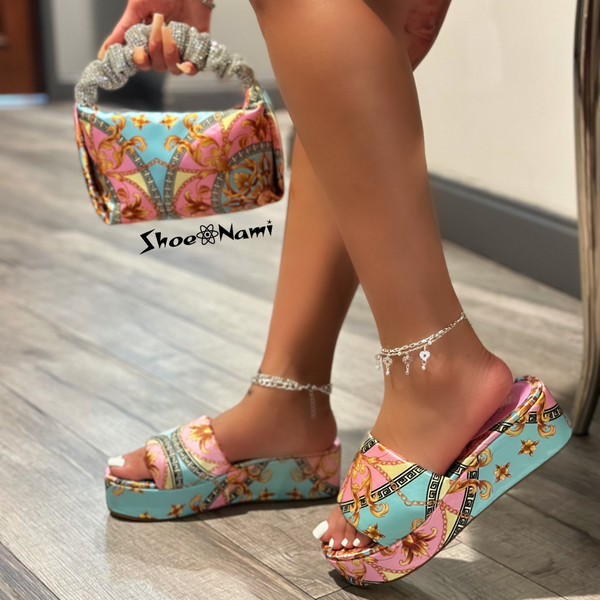 SYDNEY-1 Pink Multi - ShoeNami