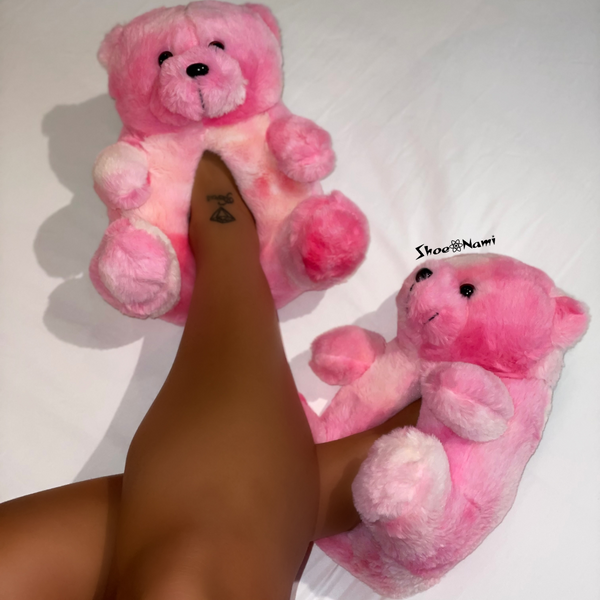 TEDDY PLUSH-01 Peach & Cream - ShoeNami