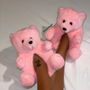 TEDDY PLUSH-01 Pink - ShoeNami