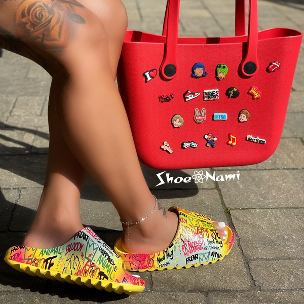 CHARMING BAG Red (charms sold separately) - ShoeNami