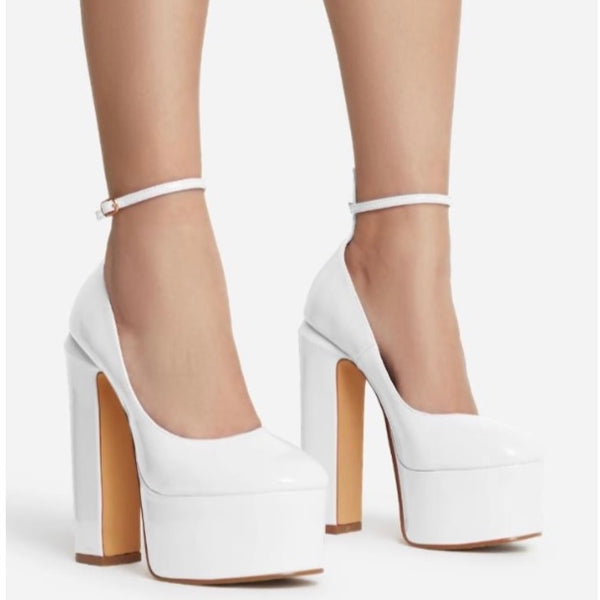 VIOLET White - ShoeNami