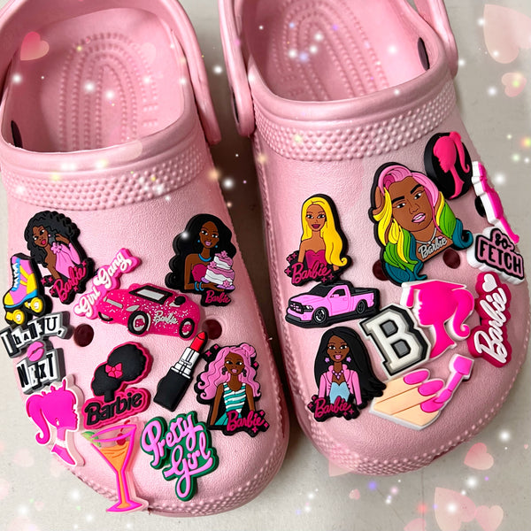 Pink Barbie Charms