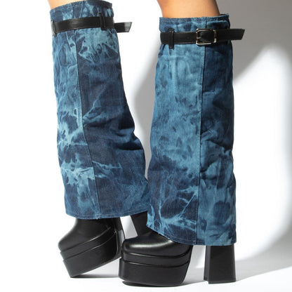 GOING BRAZY Blue Denim - ShoeNami