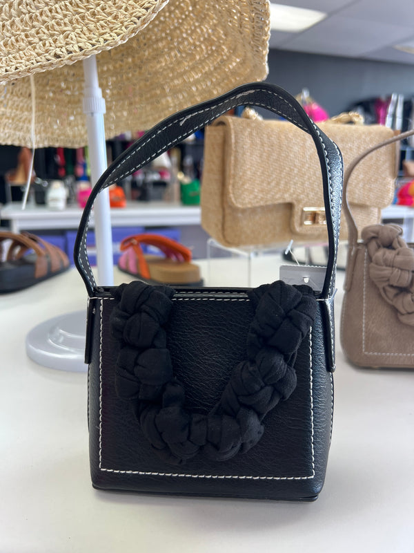 PLAITS BAG Black