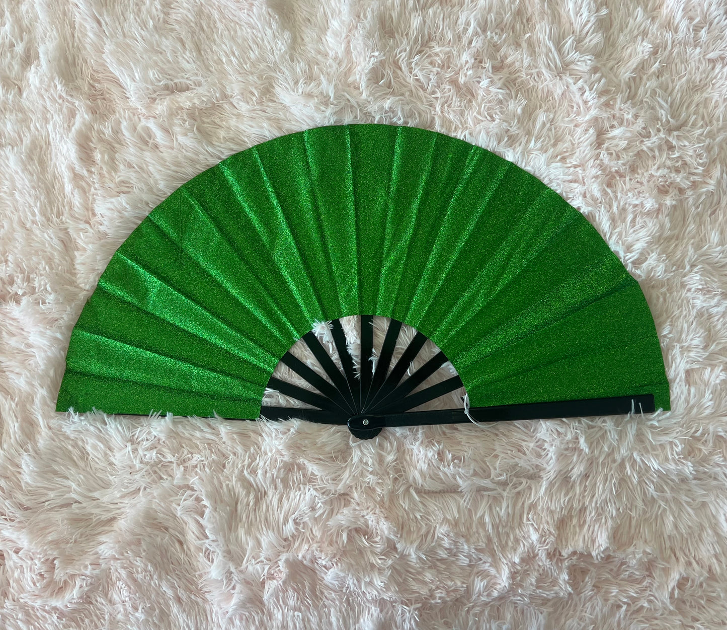 SHIMMER METALLIC FAN GREEN