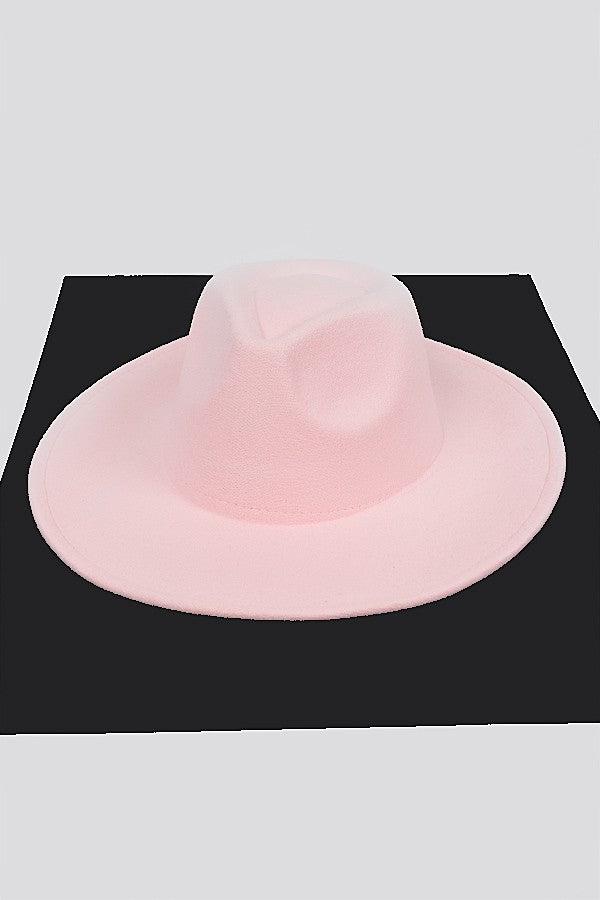 RELIABLE FEDORA HAT/AMH1747 Pink - ShoeNami