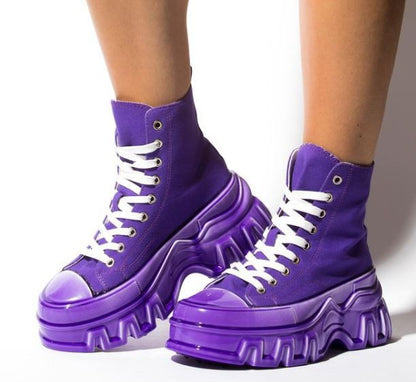 THROW IT UP Purple - ShoeNami