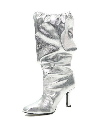 SLIDE THROUGH Silver - ShoeNami