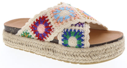 ATHENS-27 Beige Multi - ShoeNami