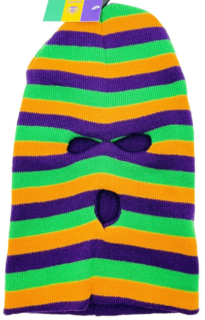 SKI MASK ROLL UP CAP MARDI GRAS - ShoeNami