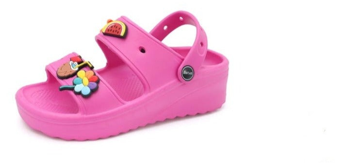 SPENCER-Y KIDS With Charms Fuchsia Pink - ShoeNami