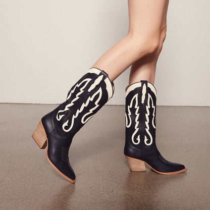 IDA Black Cowboy Boot