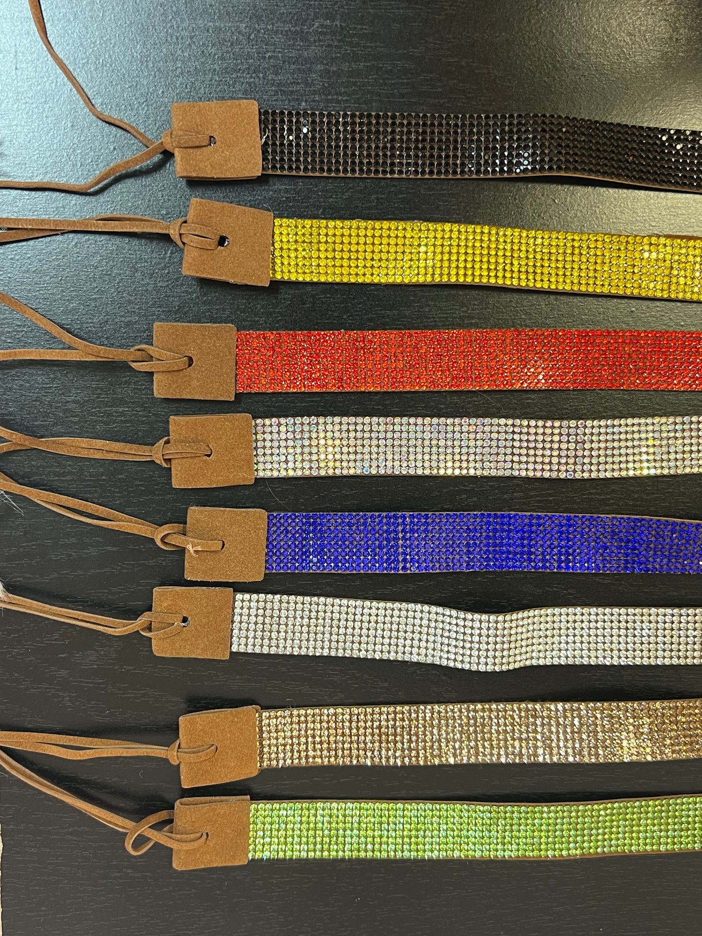 BLING HAT BAND ROSE GOLD, band only