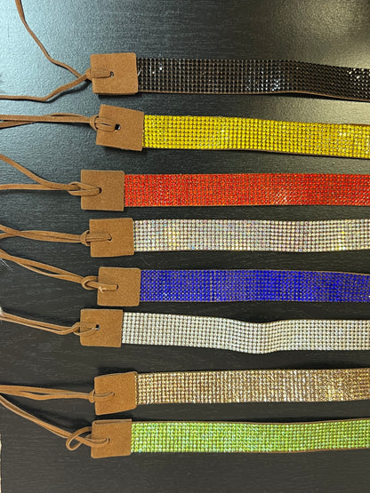 BLING HAT BAND ROSE GOLD, band only