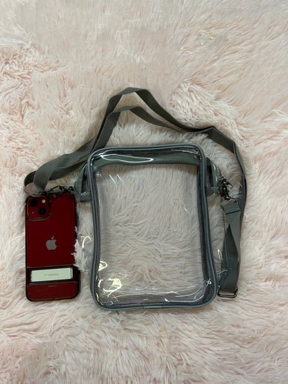THELMA CLEAR CROSS BODY BAG GREY