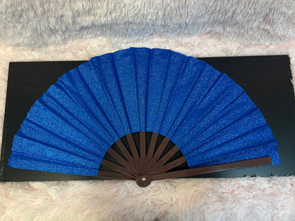 SHIMMER METALLIC FAN ROYAL BLUE