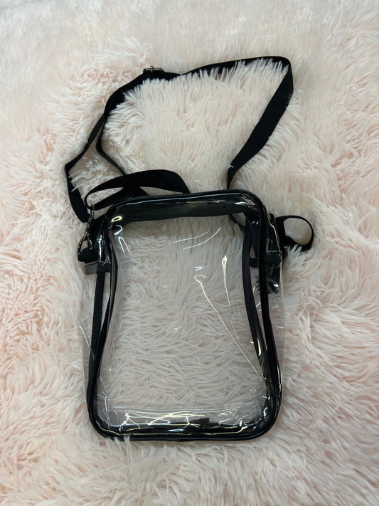 THELMA CLEAR CROSS BODY BAG BLACK