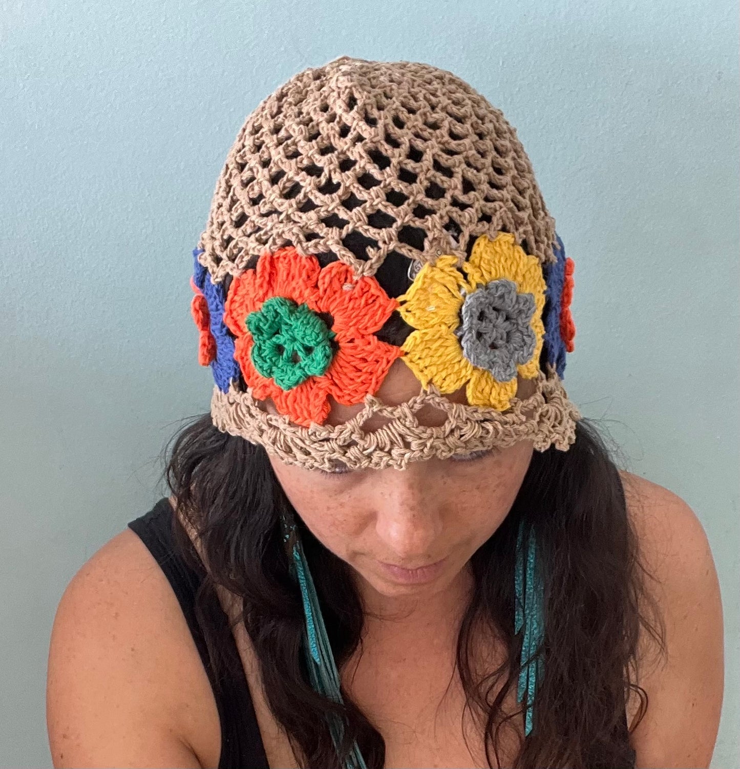 ESPLANADE HAT/MMT8640 Khaki Multi