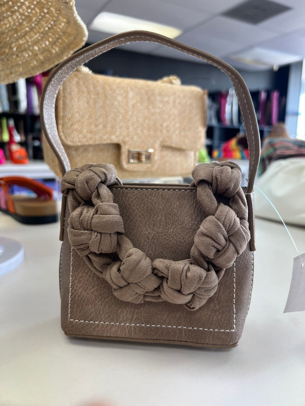 PLAITS BAG Tan