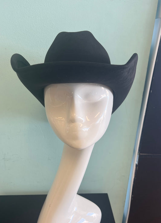 COWPOKE HAT BLACK