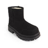 TORRIA-1 BLACK CHUNKY TOE WINTER ANKLE BOOT