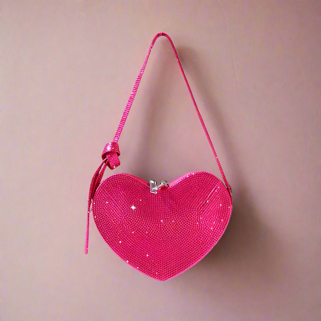 HEART BAG Pink - ShoeNami