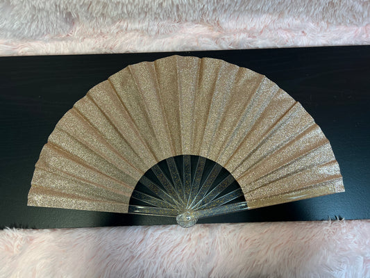 GROOVE METALLIC FAN GOLD