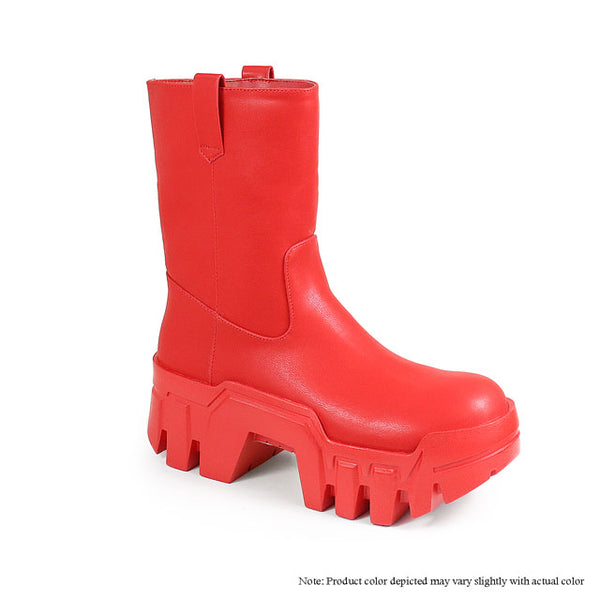 BUNKER-1 Red - ShoeNami