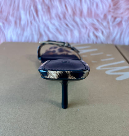 SATURN Leopard Kitten Heel