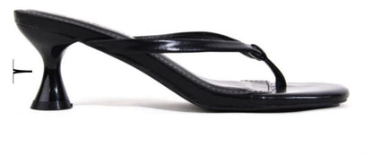 CONTRADICTION BLACK Kitten Heel