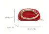 CAITLYN CLUTCH RED