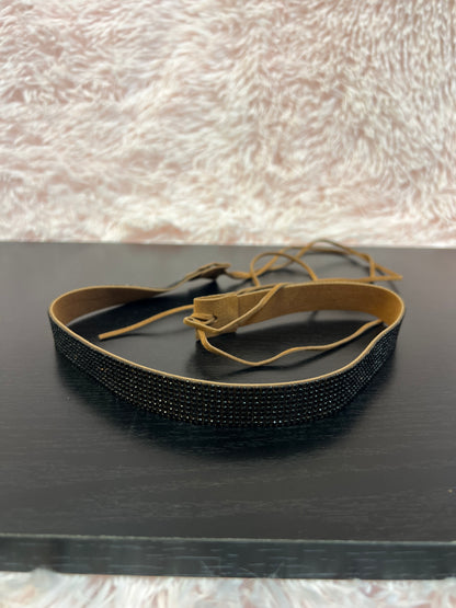 BLING HAT BAND BLACK, band only