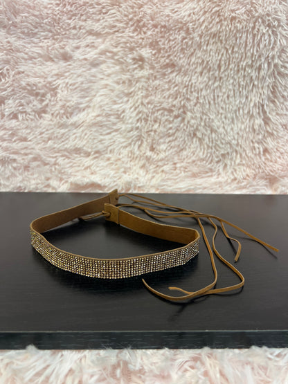 BLING HAT BAND ROSE GOLD, band only