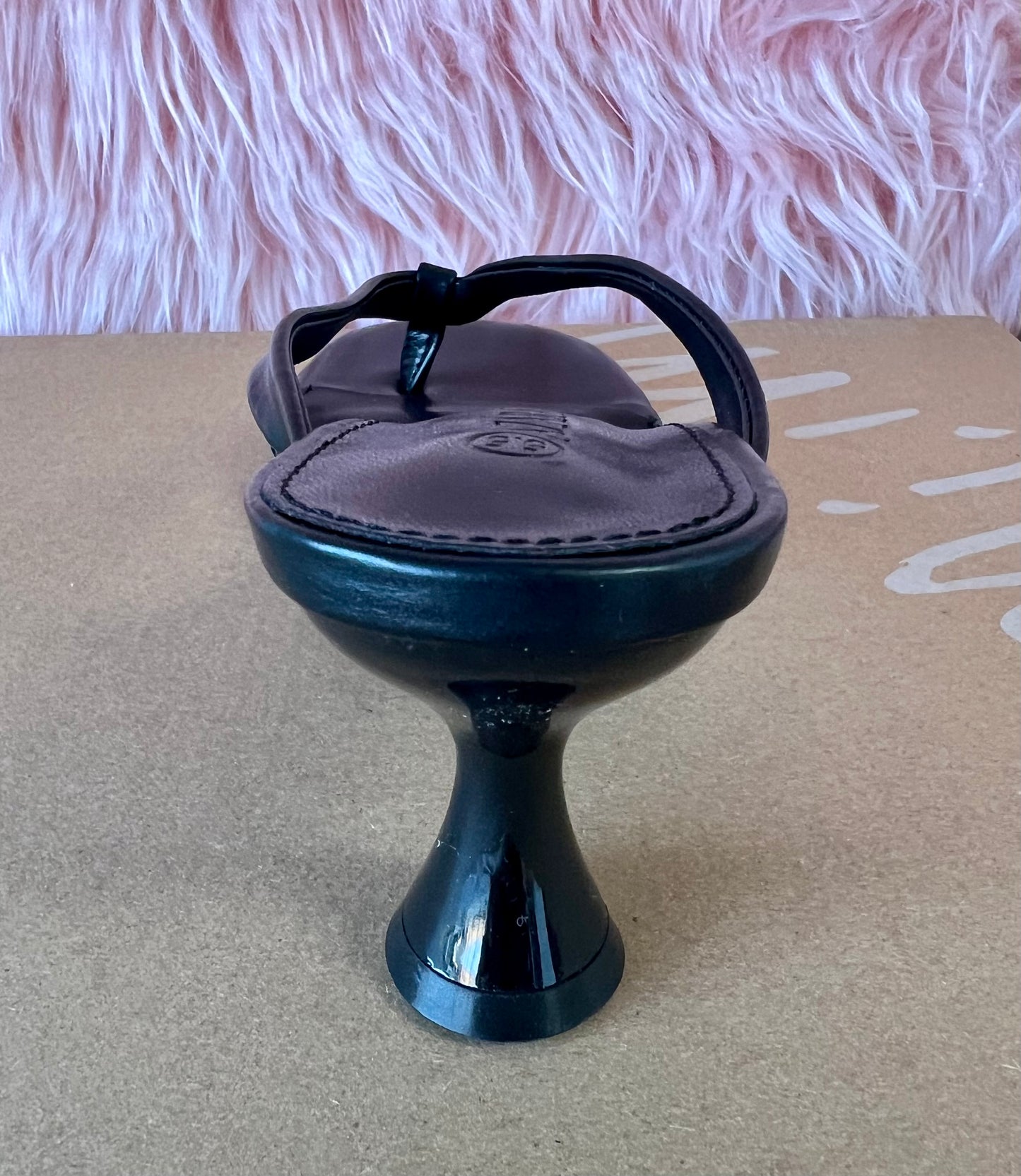 CONTRADICTION BLACK Kitten Heel